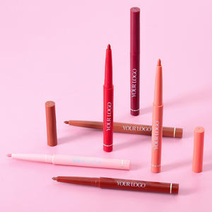 Delineador de Labios Mate Nude, Tamaño de Viaje, Venta Caliente Transfronteriza, Lápiz Labial Giratorio Impermeable de Larga Duración, Juego de Lápices Labiales LM25151 - Product Image 5