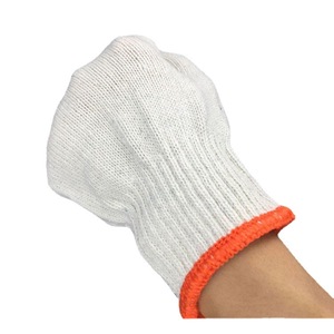 Guantes de trabajo de algodón Red Star, 500g, 10 agujas, antideslizantes, para uso en fábrica, guantes protectores electrónicos para tareas domésticas - Product Image 5