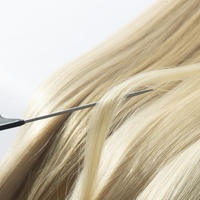 Extensions de cheveux naturels Remy K Tips, double épaisseur, à kératine, pointes plates, tissage vierge, pré-collées, vente en gros