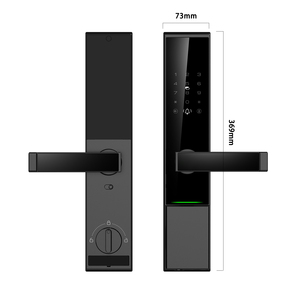 กุญแจล็อคประตูโรงแรมแบบกันน้ำ ทำจากอะลูมิเนียม ใช้รหัสผ่าน รองรับแอป TTlock สำหรับคีย์การ์ดแบบสมาร์ท พร้อมระบบคลาวด์ รุ่น JYF-2025HX - Product Image 2