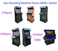 Machine de jeu d'arcade à pistolet avec retour de force, simulateur de tir rétro, borne d'arcade verticale à monnayeur