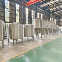 1000L SUS304 de qualité alimentaire sucre herbe jus Fermentation chauffage/refroidissement réservoir de mélange