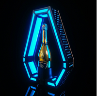 Présentoir Glorifier LED pour Bouteille avec Logo Personnalisé, Service VIP Rechargeable, pour Soirées en Boîte de Nuit