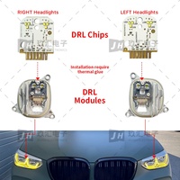 Module DRL jaune CSL pour BMW X3 G01 X4 G02 Pre-LCI F97 X3M F98 X4M OEM 63117466107 63117466108 Feux de jour jaune citron
