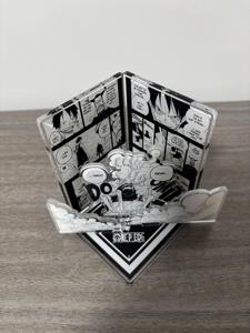 Standee en acrylique inspiré de <span class=keywords><strong>Luffy</strong></span> Gear 2, cadeau pour les fans de manga, décoration de bureau, cadeau pour les fans d'otaku - Product Image 6