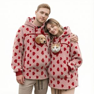 Sudadera con Capucha para Mascotas, Unisex, de Forro Polar, para Perros y Gatos, Cálida, Holgada, con Capucha, para Invierno y Otoño - Product Image 5