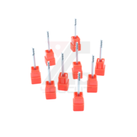 AE-3-50-3F Fraise à queue carrée spéciale en carbure monobloc à 3 cannelures OAL50 à queue égale pour usinage CNC de l'aluminium, des alliages et du cuivre