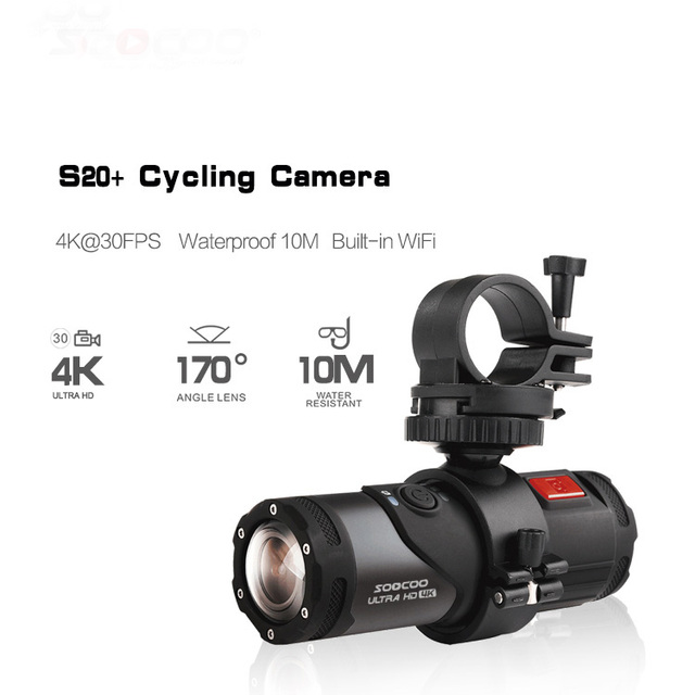 Waterproof Underwater Sport Black Cam Bullet 2K Action Camera for Bike Bicycle Water Resistant