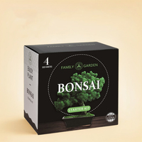 Perlengkapan Pemula Bonsai Edukatif untuk Anak-anak & Pemula - 4 Varietas Benih Perlengkapan Sains Alam