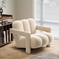 Chaise à bascule rétro luxe nordique moderne bois tissu ensembles velours aile Accent meubles canapé salon maison chaises longues