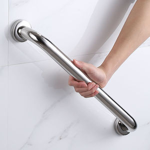 Barre d'appui en acier inoxydable 40 cm, barre de sécurité antidérapante pour salle de bain, pour personnes âgées et handicapées - Product Image 2
