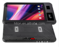 Tablette robuste Android industrielle de 10 pouces la moins chère, avec lecteur RFID, lecteur d'empreintes digitales, scanner de codes-barres 2D QR