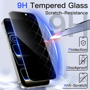 Protection d'écran de confidentialité personnalisée Premium 9H pour 18 Pro, nouveau verre trempé anti-espion 2.5D ultra-fin à couverture intégrale - Product Image 2