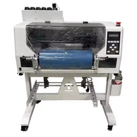 Petite imprimante UV DTF A3, imprimante à rouleaux pour autocollants, avec tête d'impression DX7/XP600, pour machine à transfert d'autocollants sur film AB