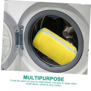 Reusable Polyester <b>Shoes</b> & Clothing Organizer Bag for Washing & Dryer Machine Cleaning Zipper Use for Bathroom Storage - Product Image 4