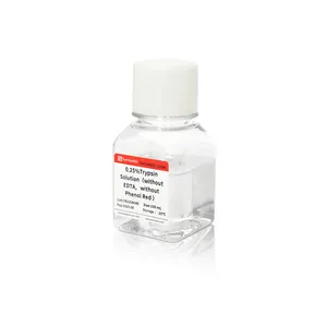 No Phenol Red Trypsin Digestion Solution 0.25% Trypsin without EDTA