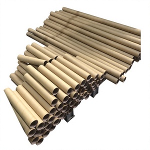 HMC Craft <b>Paper</b> Tubes Kraft White Uncoated Recyclable for Gift Craft Use - Product Image 1