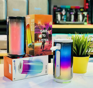 Haut-parleur Portable USB, pour la danse intérieure et extérieure, musique, rvb, lumières pulsées, Mini haut-parleur, basse profonde, haut-parleurs stéréo - Product Image 4