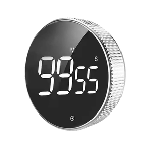 Mechanical Manual <b>Timer</b> Magnetic Kitchen <b>Timer</b> Cooking Study Stopwatch Fitness Countdown Alarm Clock Stainless Steel Kitchen - Product Image 2