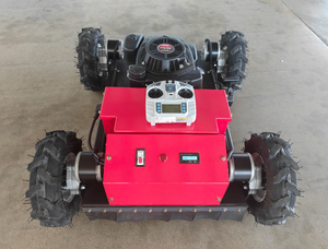 Tondeuse à gazon automatique tout-terrain 550 mm télécommandée, <span class=keywords><strong>robot</strong></span> tondeuse multifonctionnel pour jardin, désherbage à grande échelle - Product Image 5