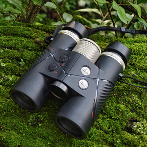 Asika bebe10 x 42 lazer telemetre yetişkin çatı dürbün teleskop su geçirmez IPX7 FMC HD BAK4 6.4 alan görünümü 1 yıl garanti - Product Image 6