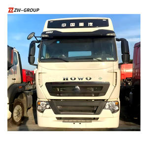 Tête de tracteur Offre Spéciale <span class=keywords><strong>Sinotruk</strong></span> Howo <span class=keywords><strong>T7H</strong></span> 420 <span class=keywords><strong>540</strong></span> hp camion GNC 6x4 10 roues tracteur camion Euro 5 norme d'émission diesel gauche - Product Image 6