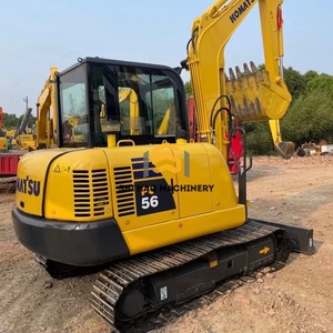 รถขุดขนาดเล็ก KOMATSU PC56 น้ำหนัก 5.6 ตัน ออกแบบมาเพื่อประสิทธิภาพสูงสุดสำหรับงานขนาดเล็ก - Product Image 1