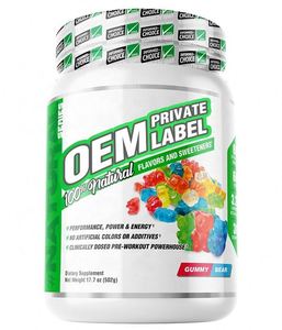 Oem טרום אימון תוספת אבקת עבור גברים נשים creatine citrulline beta-אלנין אינטנסיבי משאבות אנרגיה אינטנסיבי מינון ממתקים - Product Image 5
