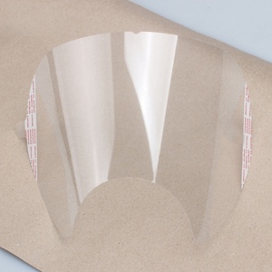 Film de protection de lentille transparente en matériau PET étanche 6885 pour respirateur intégral 6800 - Product Image 1