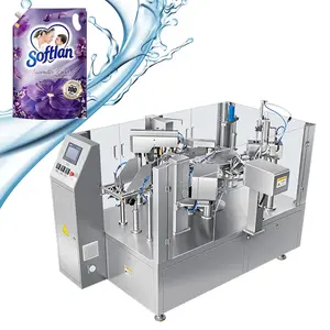 Automatic Stand Up Pouch Food Packing Machines Industrial Prepackaged Doypack Sauce Filling Machine