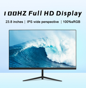 Monitor Gaming 24 inci 75 100 165Hz 1080p IPS Bingkai Ultra Tipis Dapat Dipasang V-SA FHD 1920x1080 Layar HD Port Display Hitam untuk Gaming - Product Image 6