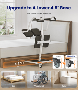 Lève-personne autoportant 440 lb, certifié UKCA, certifié ISO13485, chaise d'<span class=keywords><strong>aide</strong></span> à la mobilité pour personnes âgées, fourni directement par l'usine - Product Image 3