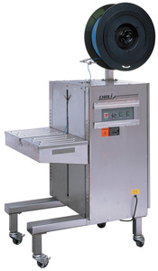 Venta caliente 0.53Kw 895W * 570D * 730H(Mm) Empaquetadora flejadora eléctrica semiautomática 100% hecha en Taiwán - Product Image 4