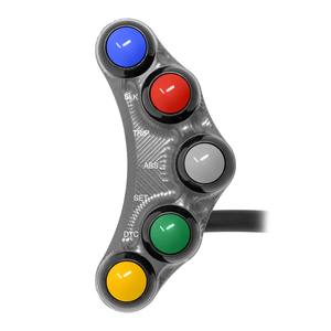 Interruttore Manubrio Sinistro per BMW S 1000 RR HP4 (Titanio) - Product Image 1