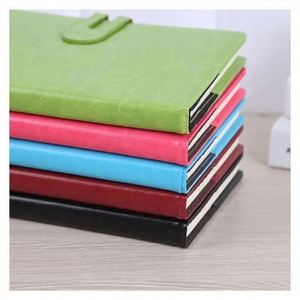 <b>A5</b> <b>Spiral</b> Bound PU Leather Silk Screen Printed Business Custom Student Composition <b>Notebook</b> - Product Image 2