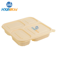Moule en plastique thermoformable entièrement automatique de haute précision pour la production de boîtes à lunch et de plateaux jetables