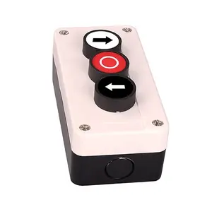 XB2 series waterproof 3 position spring return push button switch control station box