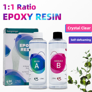 En stock, prêt à être expédié : Résine époxy 1:1 - Formule ultra-transparente et cristalline avec défoaming naturel pour une livraison rapide - Product Image 2