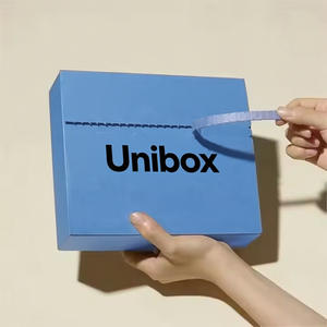 Printing Logo Zipper Box Square Customized Mailer Folding Gift Shipping <strong>Packaging</strong> Box With Shoes Clothing <strong>Socks</strong> Cardboard Boxes - Product Image 2