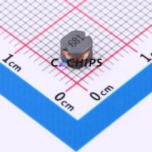 Inducteur de puissance XRCD43-681K SMD, 3,5x4mm (Inductance : 680uH) (Précision : 10%) Courant nominal : 180mA - Product Image 1