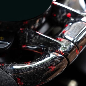 Volant de direction modifié pour voiture, en fibre de carbone forgée, volant de direction gonflable pour bateau, volant de direction pour Mercedes-Benz Cla45S - Product Image 6