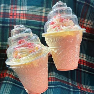 กล่องพลาสติกใส่ขนมหวานรูปไอศกรีมสไตล์คริสต์มาสแบบใหม่ - Product Image 3