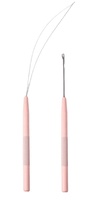 Outil d'extension de cheveux en gros Enfileur d'aiguille de crochet de boucle d'anneau nano