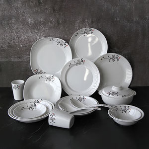 SEBEST Custom Design Chinese Traditional Dinnerware <strong>Set</strong> Eco-friendly Melamine Plate Tableware for Family Restaurant Made <strong>Plastic</strong> - Product Image 1