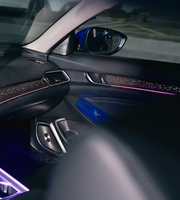 Iluminación Ambiental de 64 Colores para Automóvil Honda Accord Décima Generación 2018-2022, Accesorios de Iluminación Ambiental LED Dinámica Symphony