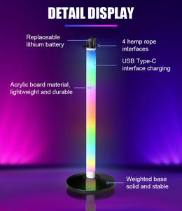 Barrière de contrôle de foule en velours avec poteau lumineux LED pour bar, fête, <span class=keywords><strong>concert</strong></span>, vente chaude - Product Image 4