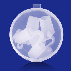 携帯用中空シリコーン防いびき装置柔らかく通気性睡眠鼻クリップ防いびきストッパー呼吸器 - Product Image 6