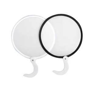 Mini ventilateur à main pliant coloré rond en plastique décoratif imprimé personnalisé plié ventilateur à main <span class=keywords><strong>Trail</strong></span> Ride - Product Image 6