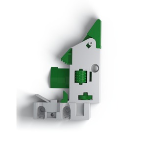 Corredera para Cajón TOOLSLIDE Q17 de Acero Galvanizado con Cierre Suave, 30 kg, Extensión Completa de 3 Pliegues, Montaje Inferior, Corredera Oculta para Cocina - Product Image 3