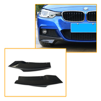 Splitter de pare-chocs avant en fibre de carbone style MP pour BMW Série 3 F30 F35 328 320 2013-2018 Garnitures de pare-chocs avant F30